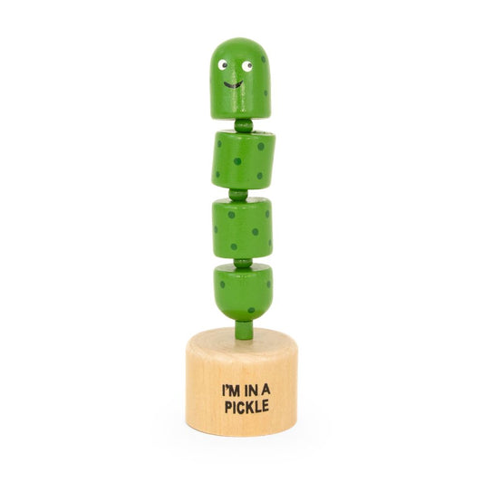 WD356F I'm In A Pickle Push Puppet FSC 100%