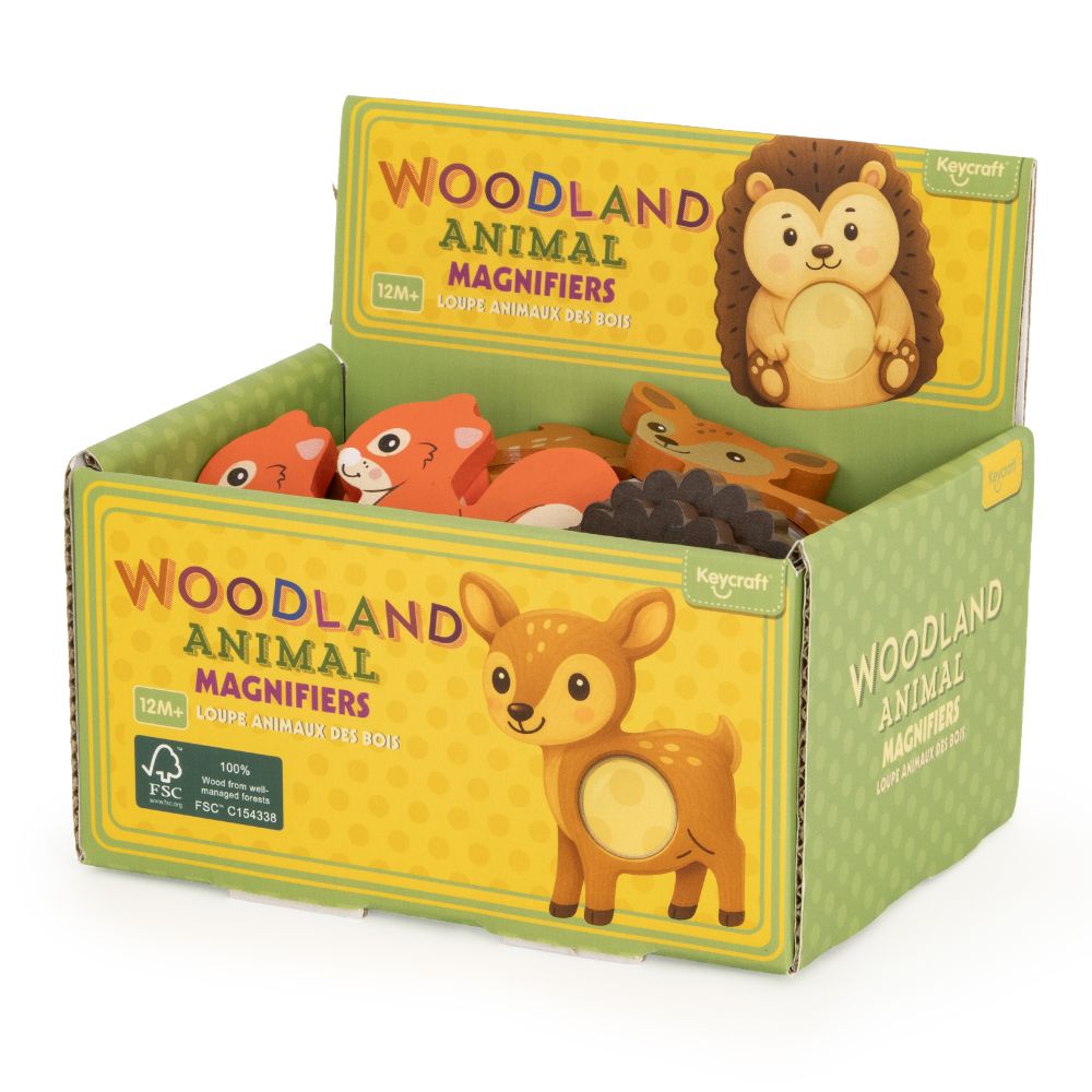 WD360F Woodland Wooden Magnifiers FSC 100%