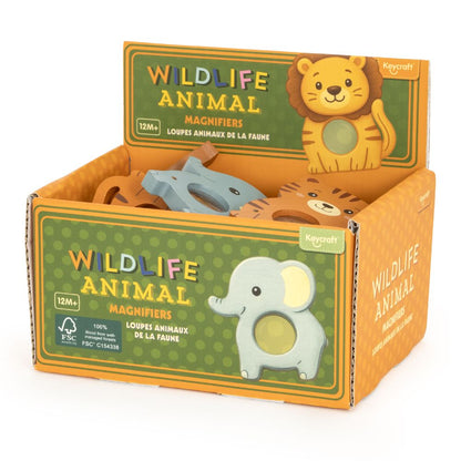 WD361F Safari Wooden Magnifiers FSC 100%