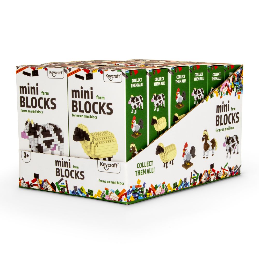 NV1107 Mini Blocks - Farm - 4 Asst