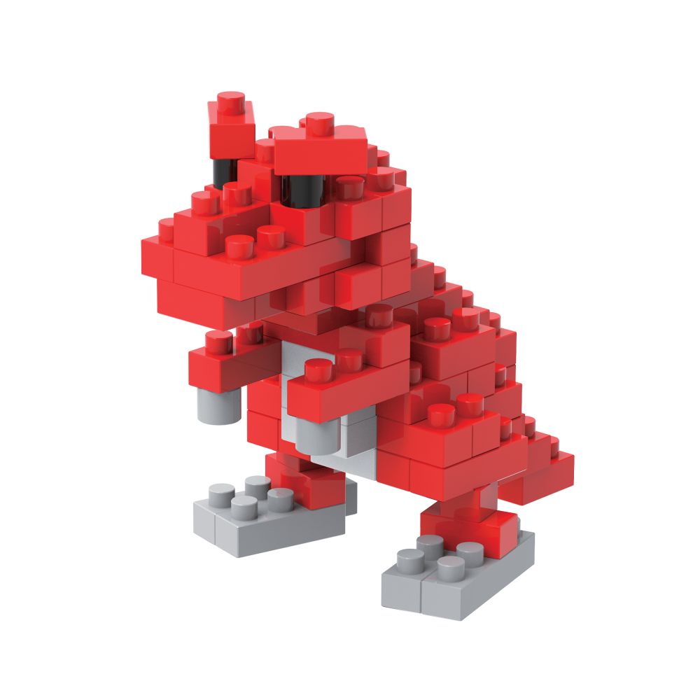 NV1109 Mini Blocks - Dinosaur - 4 Asst