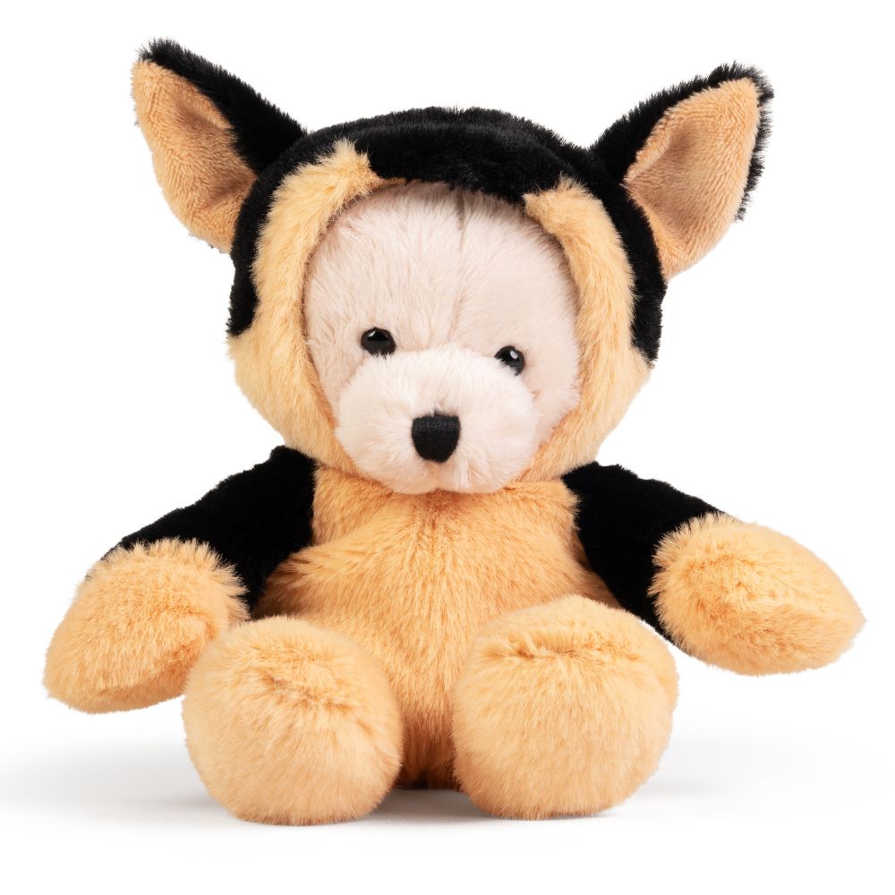 AN09DG LITTLE Dress Up Bear - Dogs 20cm