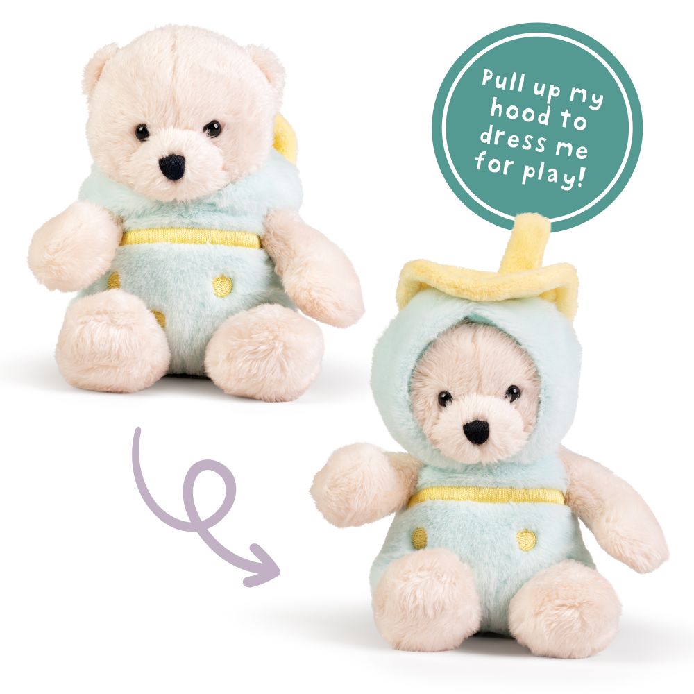 AN09BT LITTLE Dress Up Bear - Boba Tea 20cm