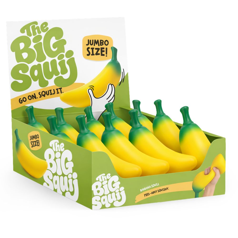 NV1142 The Big Squij Banana Slow-Rise Squishy Toy