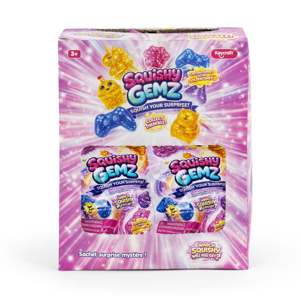 NV1231 Squishy Gemz Mystery Sensory Toys Grab Bin