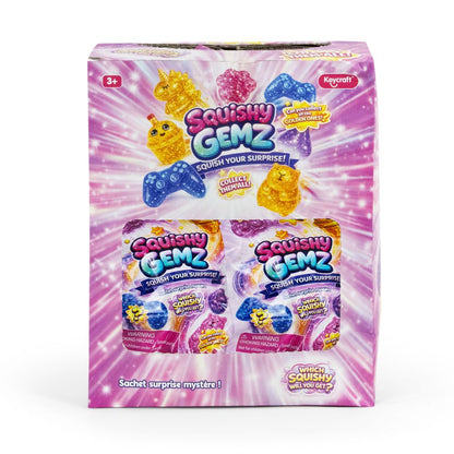 NV1231 Squishy Gemz Mystery Sensory Toys Grab Bin