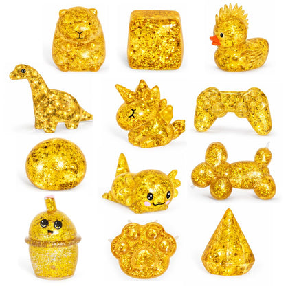 NV1231 Squishy Gemz Mystery Sensory Toys Grab Bin