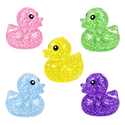 NV1230 Shimmer Quackers Mystery Squishy Toys Grab Bin
