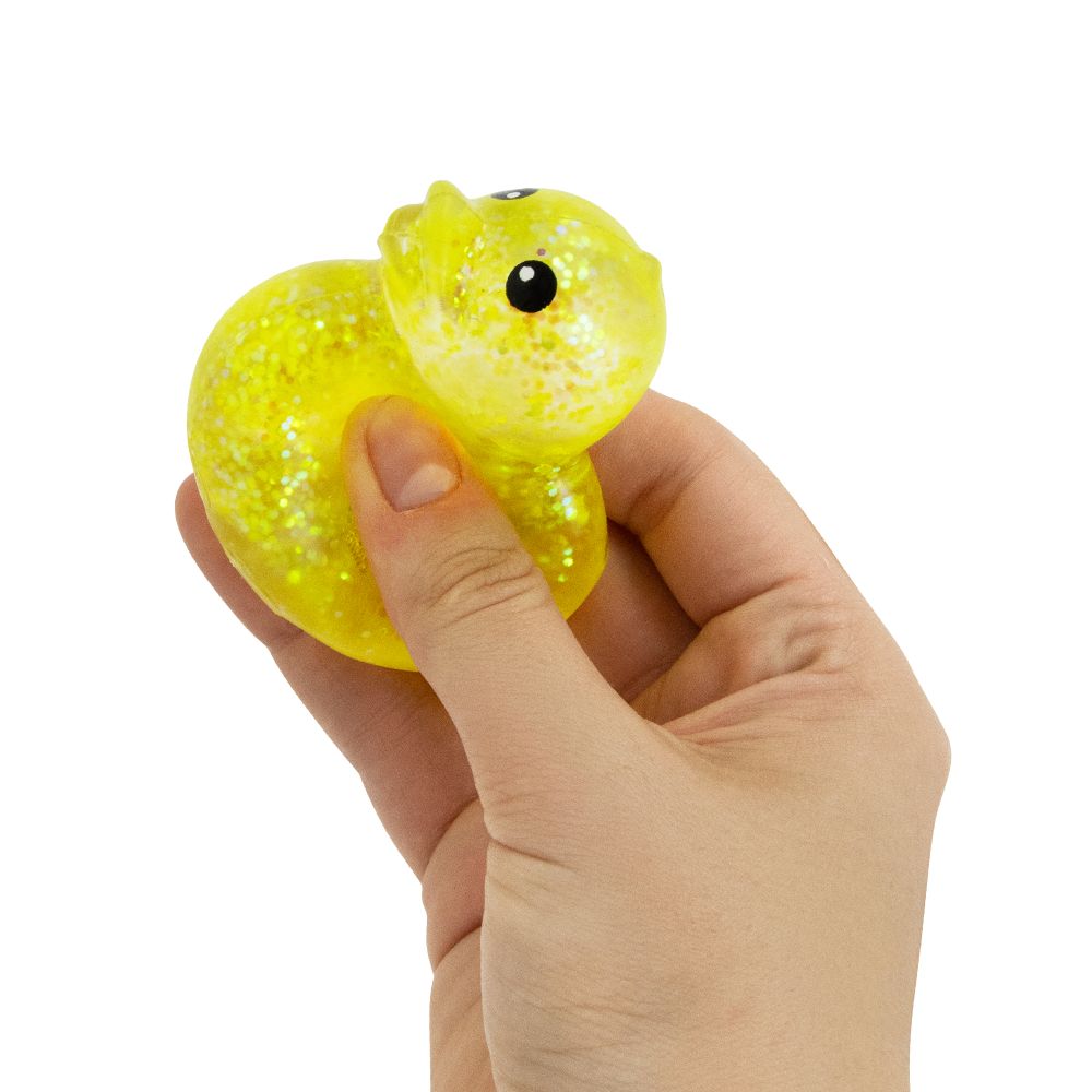 NV1230 Shimmer Quackers Mystery Squishy Toys Grab Bin
