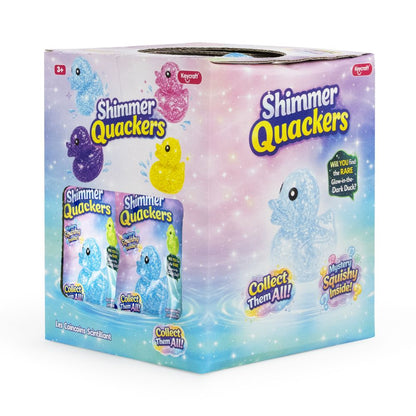 NV1230 Shimmer Quackers Mystery Squishy Toys Grab Bin