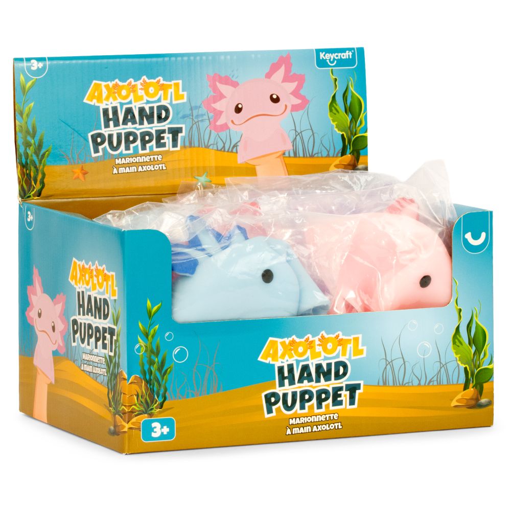 NV804 Axolotl Hand Puppet