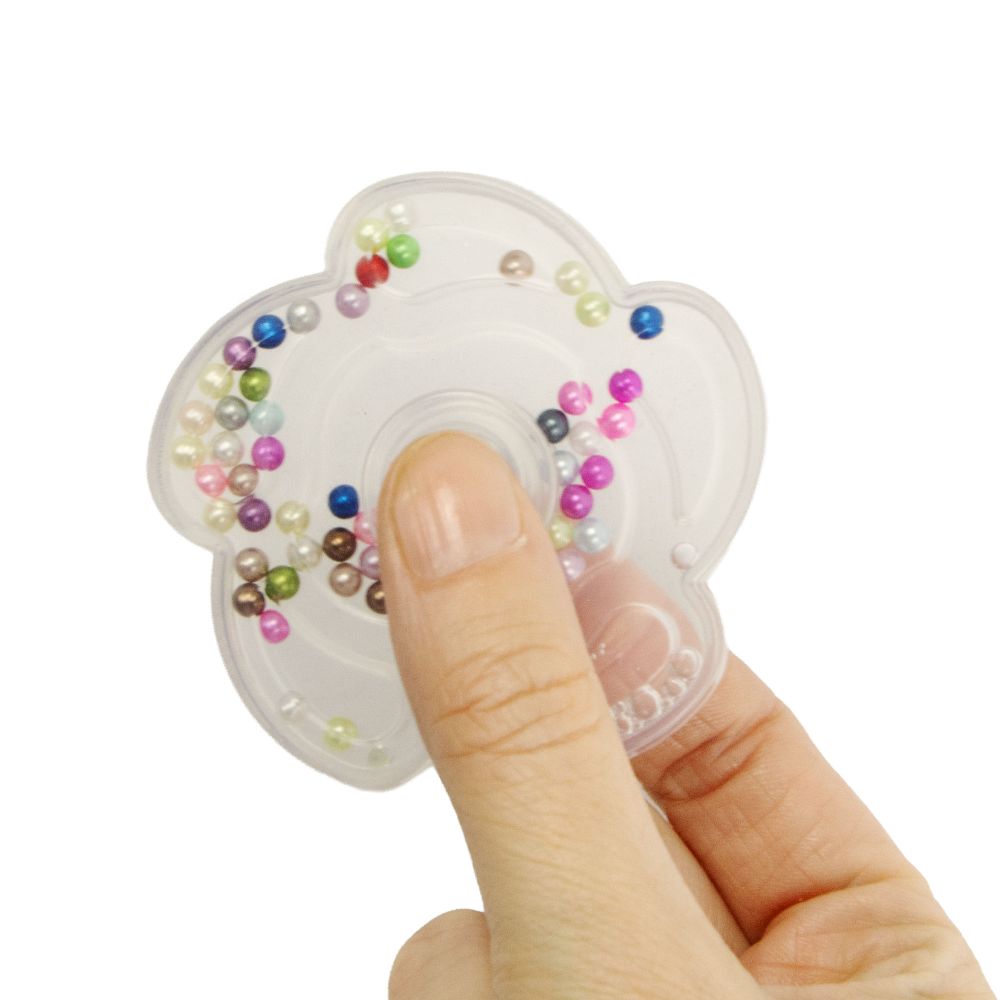 NV817 Beadz Smiley Face Spinner