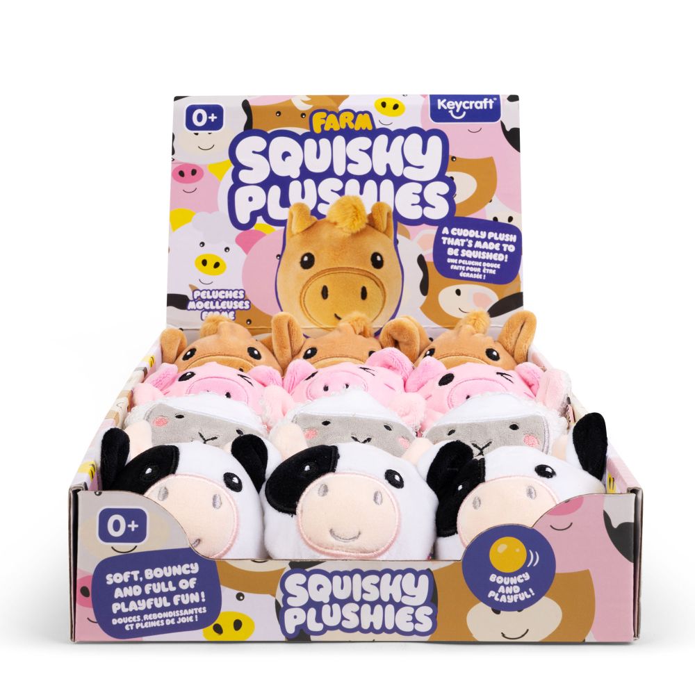FP14FM Farm Squishy Plushies 8cm