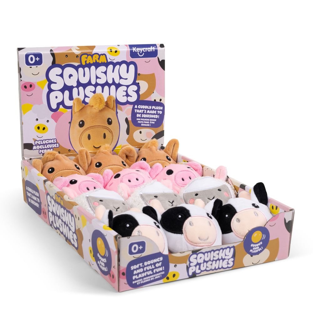 FP14FM Farm Squishy Plushies 8cm
