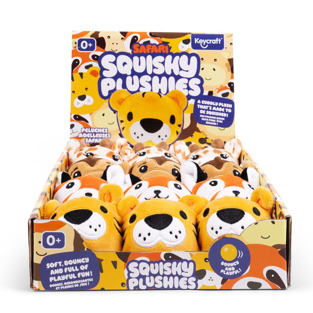 FP14SF Safari Squishy Plushies 8cm