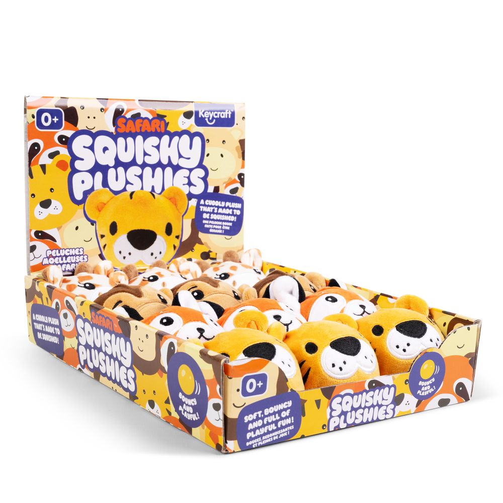 FP14SF Safari Squishy Plushies 8cm