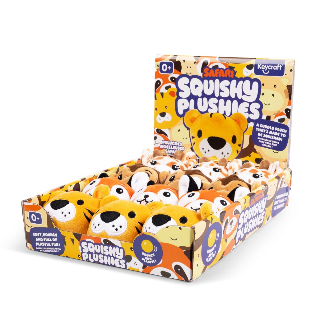 FP14SF Safari Squishy Plushies 8cm