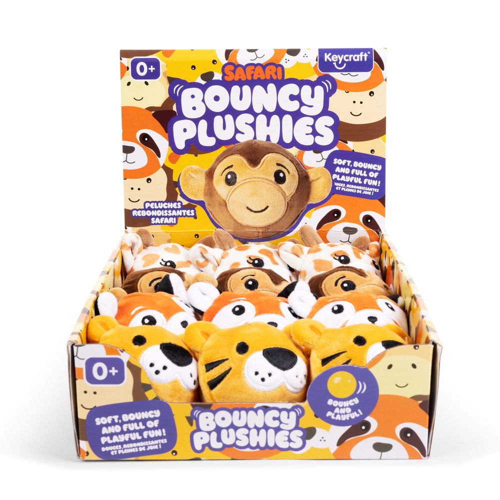 FP16SF Safari Bouncy Plushies 8cm