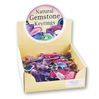 RM22 Gemstone Keyrings