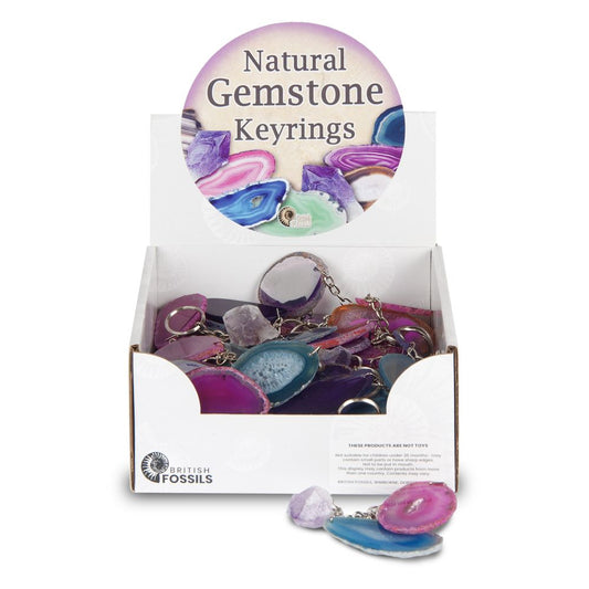 RM22 Gemstone Keyrings