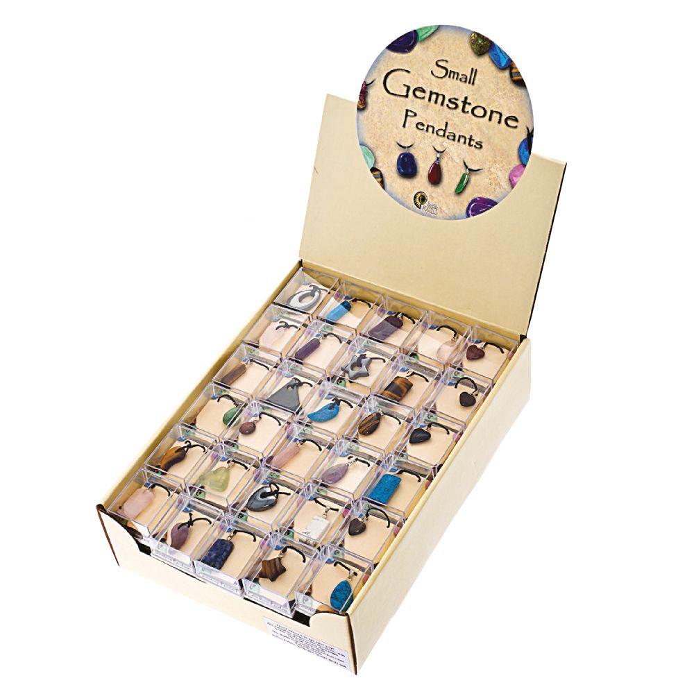 RM64 Boxed Gemstone Pendant