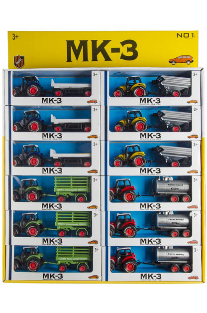 Diecast Tractor+Trailer DD
