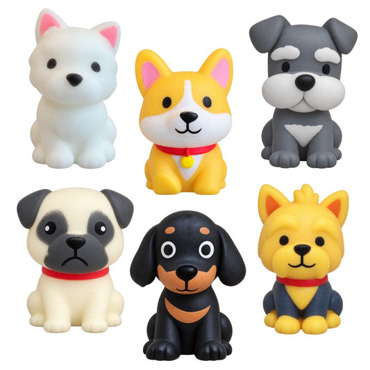 NV1165 Gelli Squishi Mini Dogs Sticky Sensory Squishy Toys