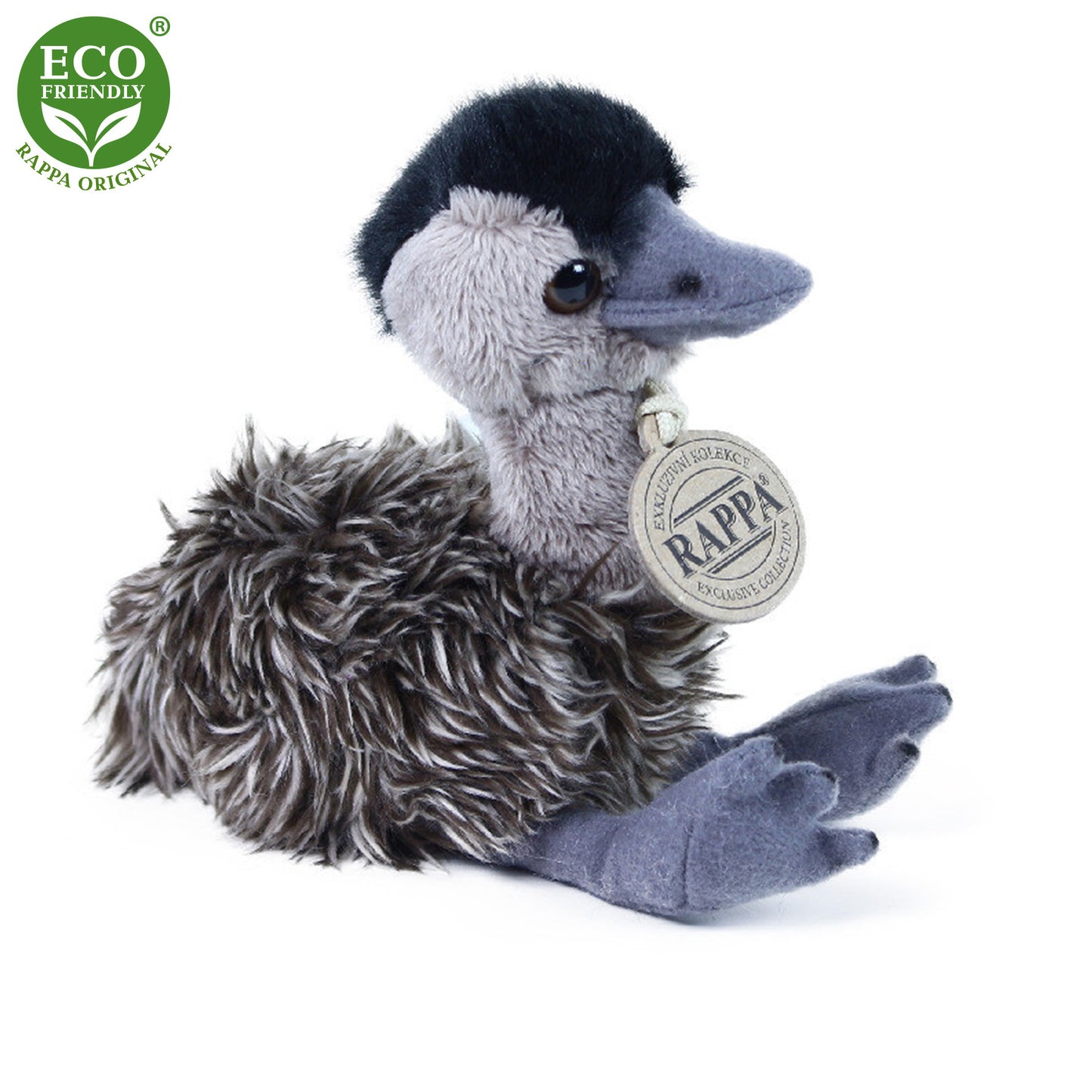 Plush birds assort 15 cm DISPLAY