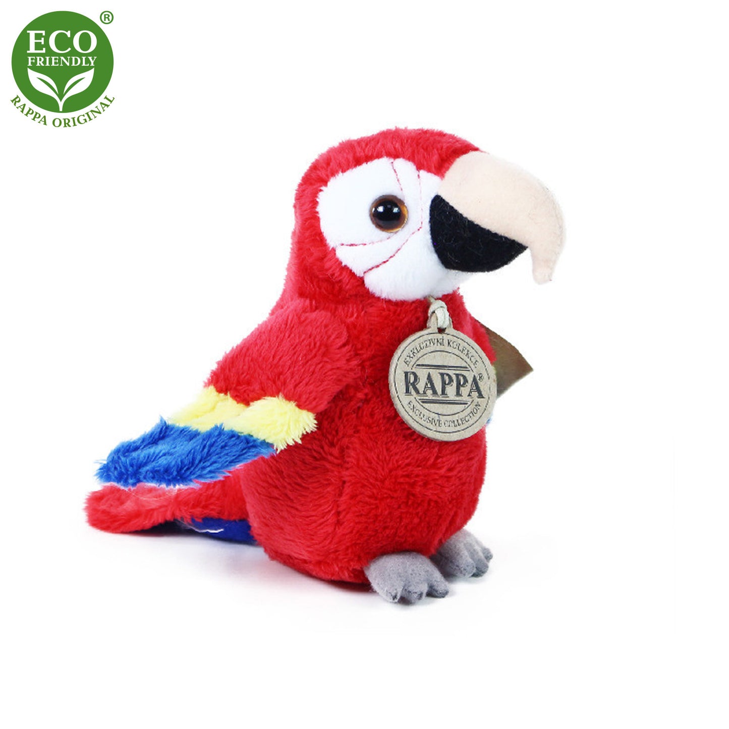 Plush birds assort 15 cm DISPLAY