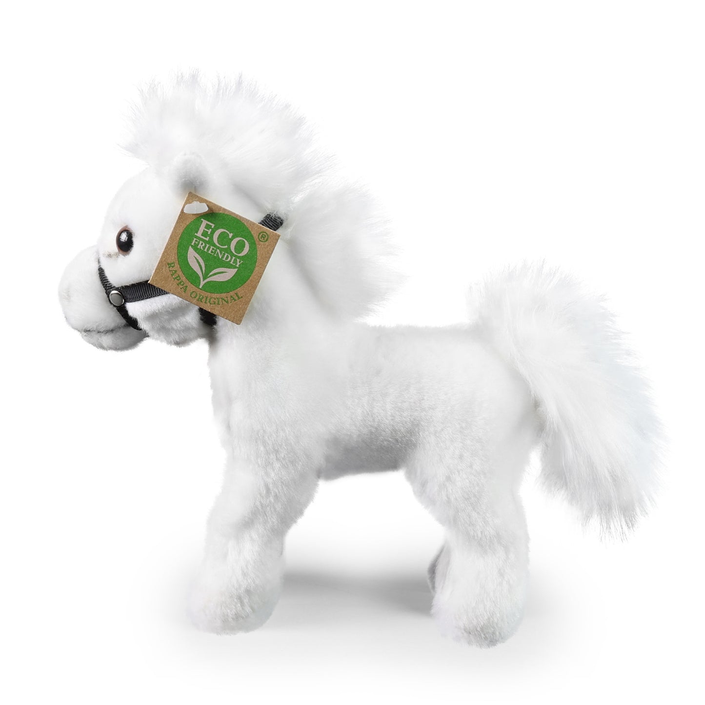 Plush White Horse 20 cm