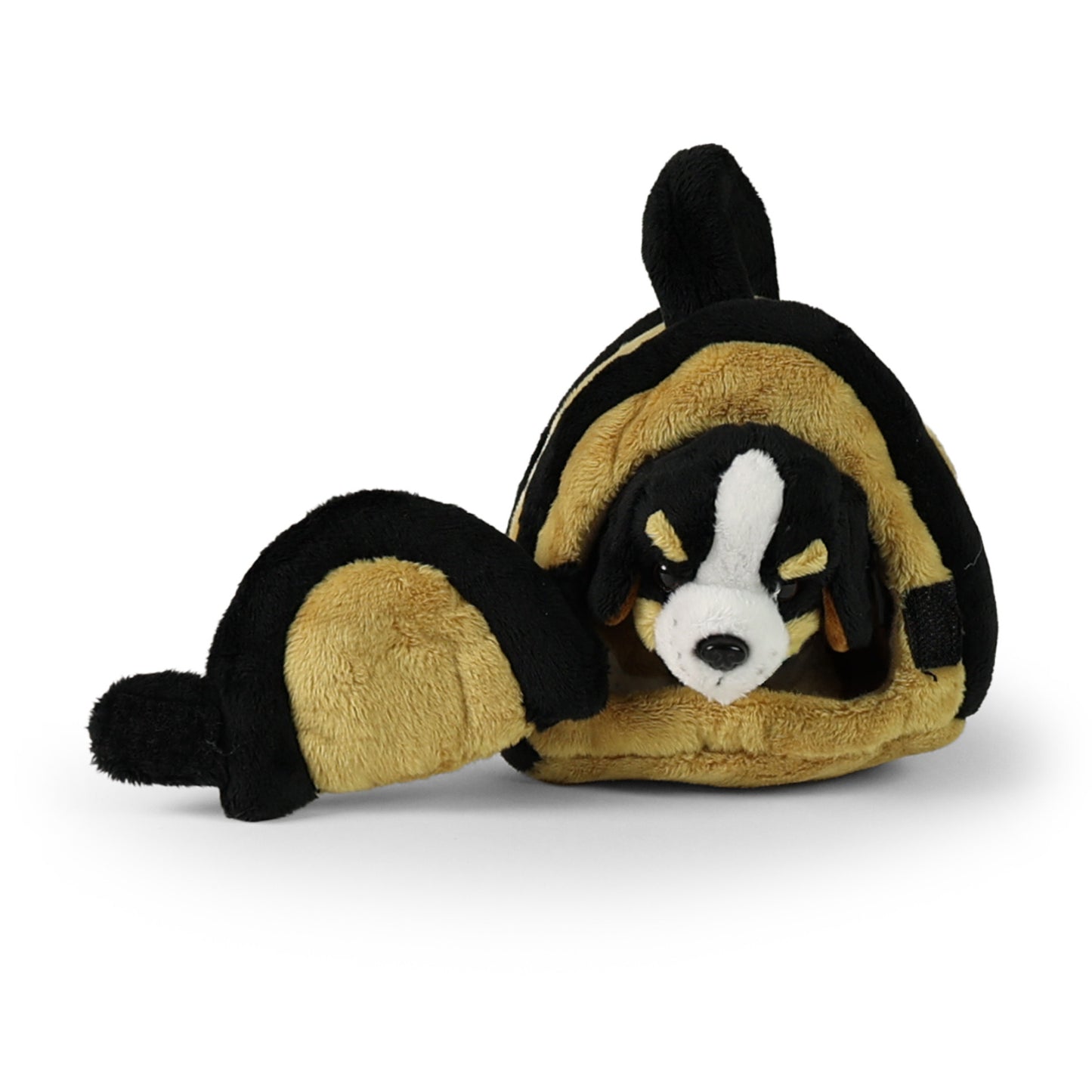 Plush Bernese with Crate 15 cm