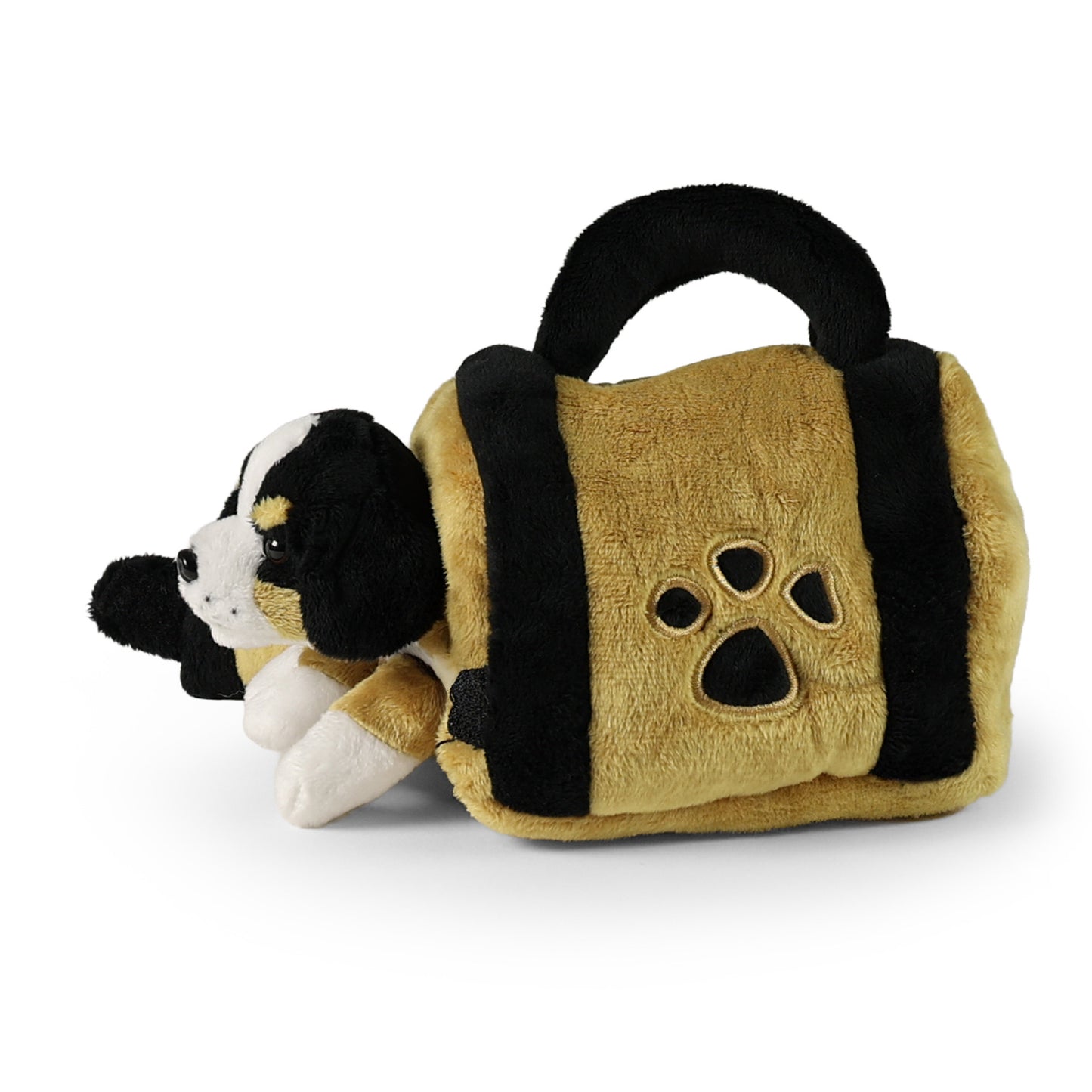 Plush Bernese with Crate 15 cm