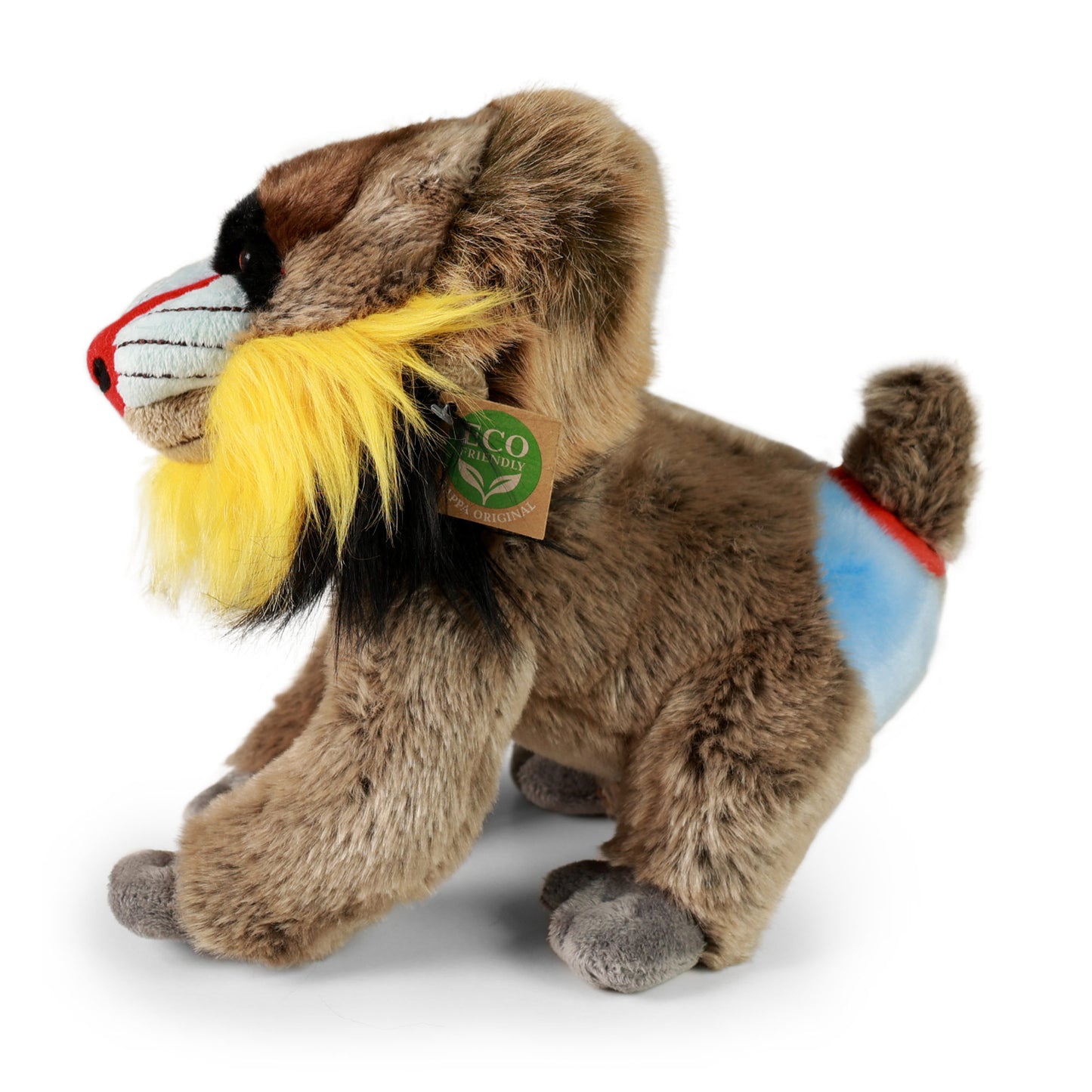 Plush monkey mandrill 28 cm