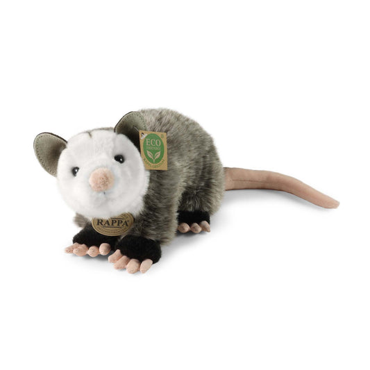 Plush possum 27 cm with cub