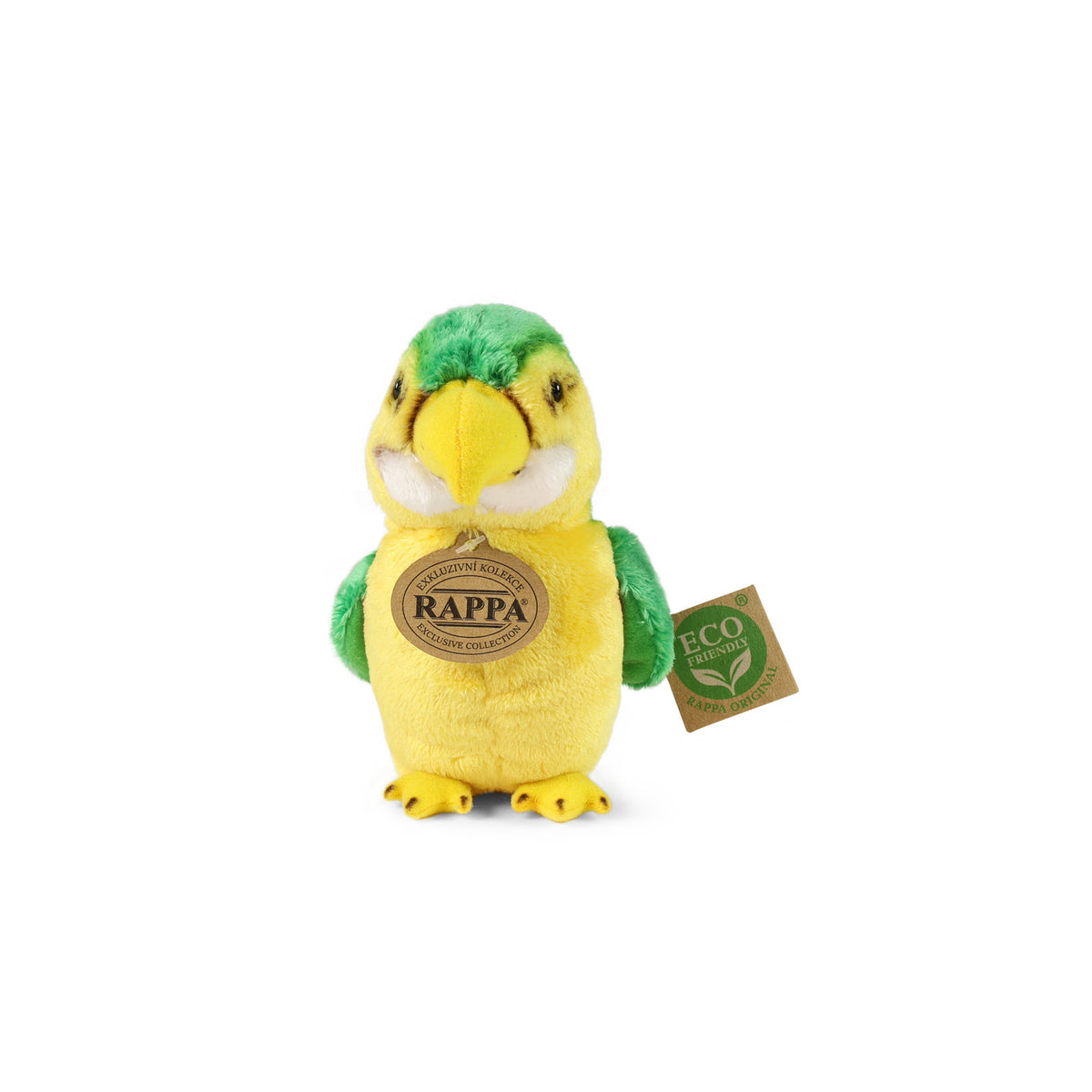 Plush Great Green Macaw 15 cm