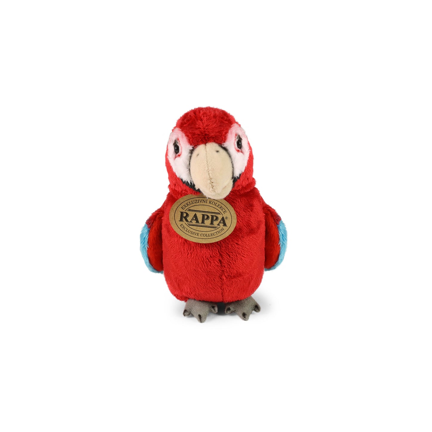 Plush Red Macaw 15 cm