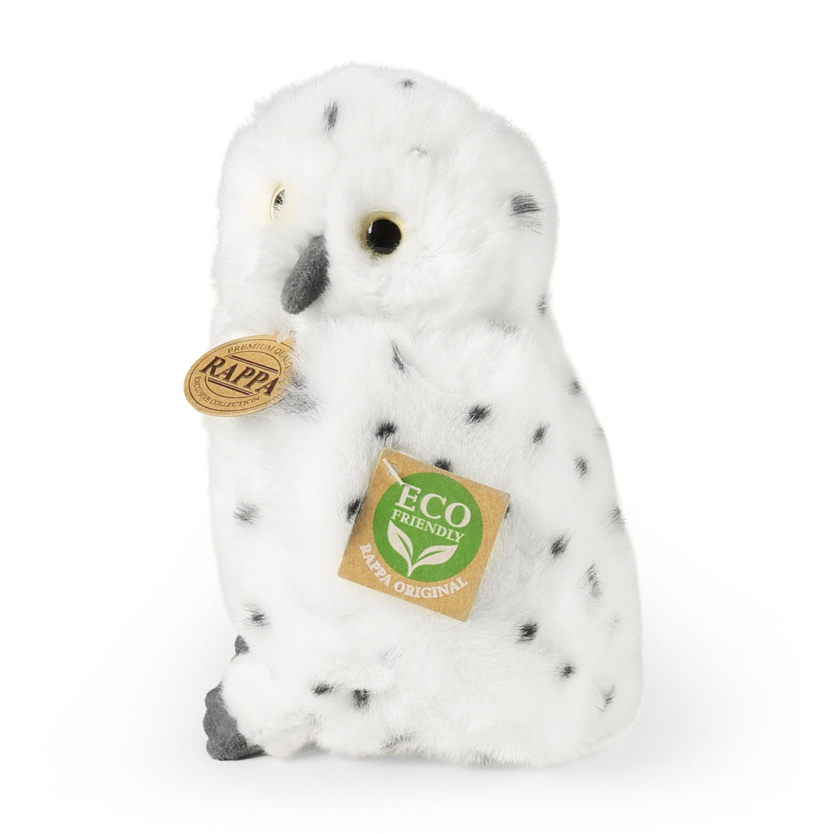 Plush snowy owl 19 cm