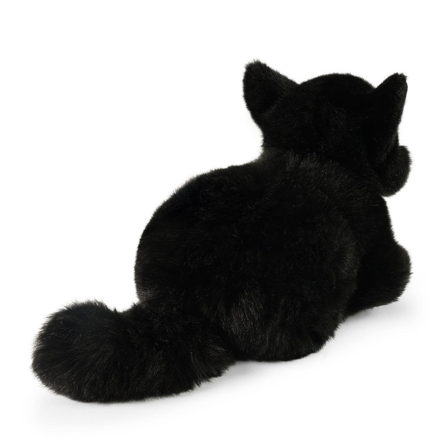 Plush black cat 22 cm