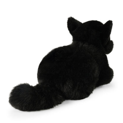 Plush black cat 22 cm