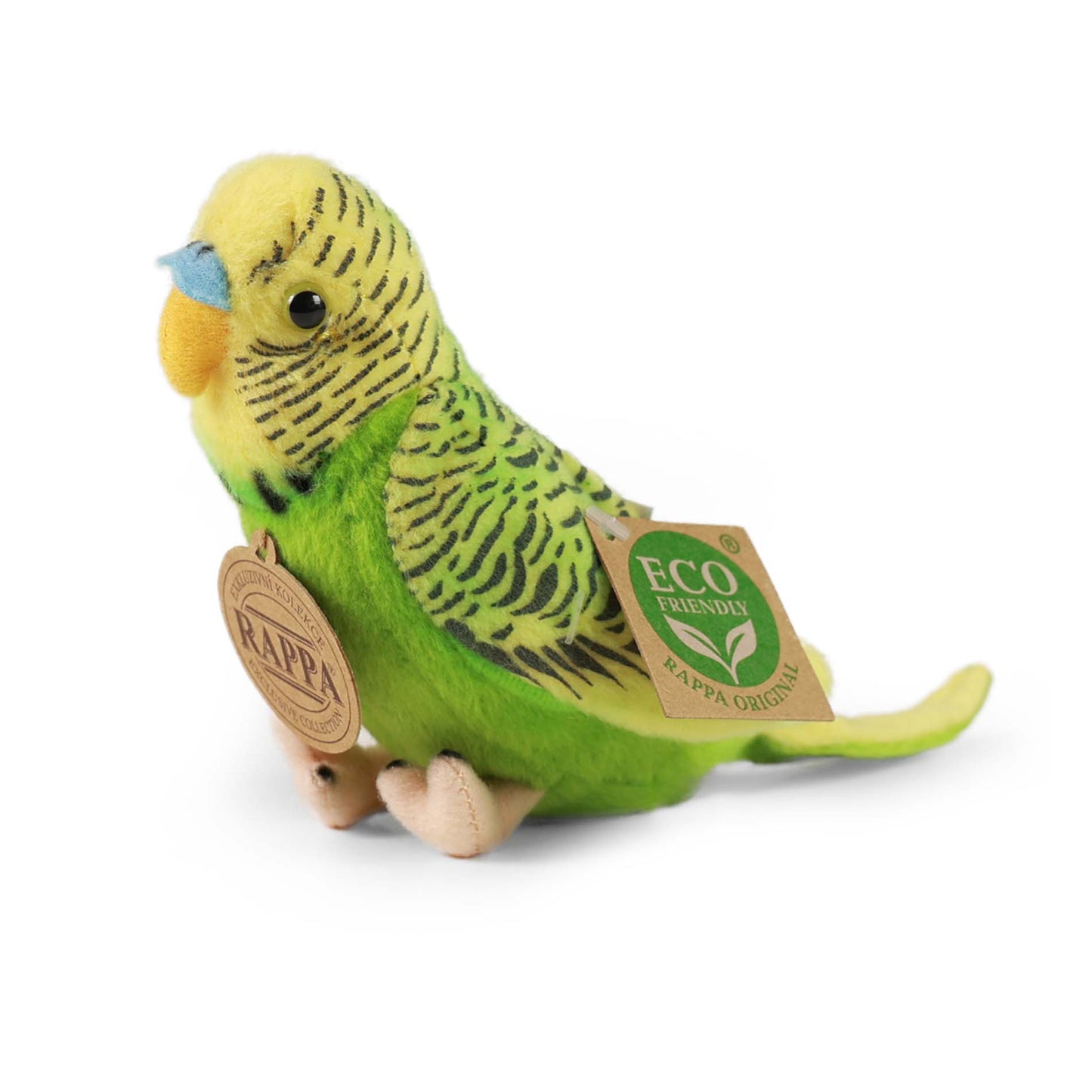 Plush budgies assort 11cm (2 pcs)