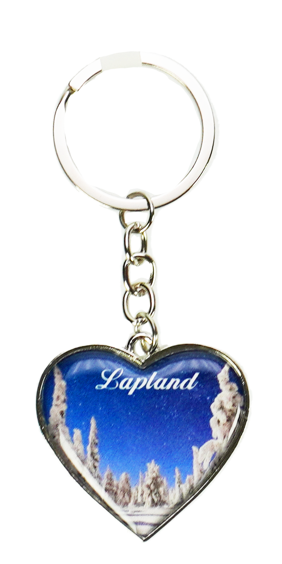 Avaimenperä Lumimaisema Sydän LAP