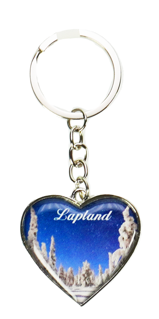 Avaimenperä Lumimaisema Sydän LAP