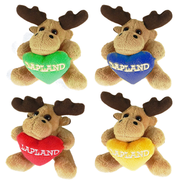 Sydän Poro Lapland Pehmo XS 9cm Magneetti LAP