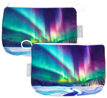 Kosmetiikkapussi Aurora Borealis LAP FIN
