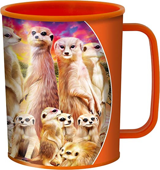 3D LiveLife Cups - Cool Meerkats