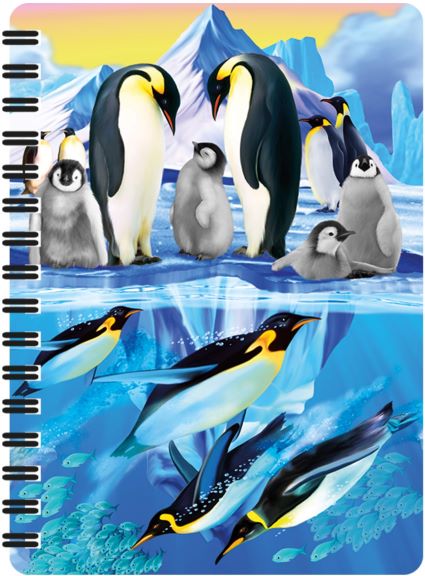 3D LiveLife Jotters - Penguin Plunge