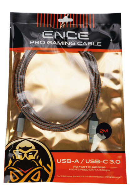 Gaming USB-A - USB-C cable (2m)