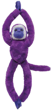 Eco Buddiez Tree Huggers - Purple Squirrel Monkey