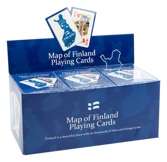 Finland Map Playing Cards FIN