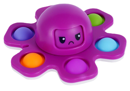 Fidget Pop It Spinner Octopus